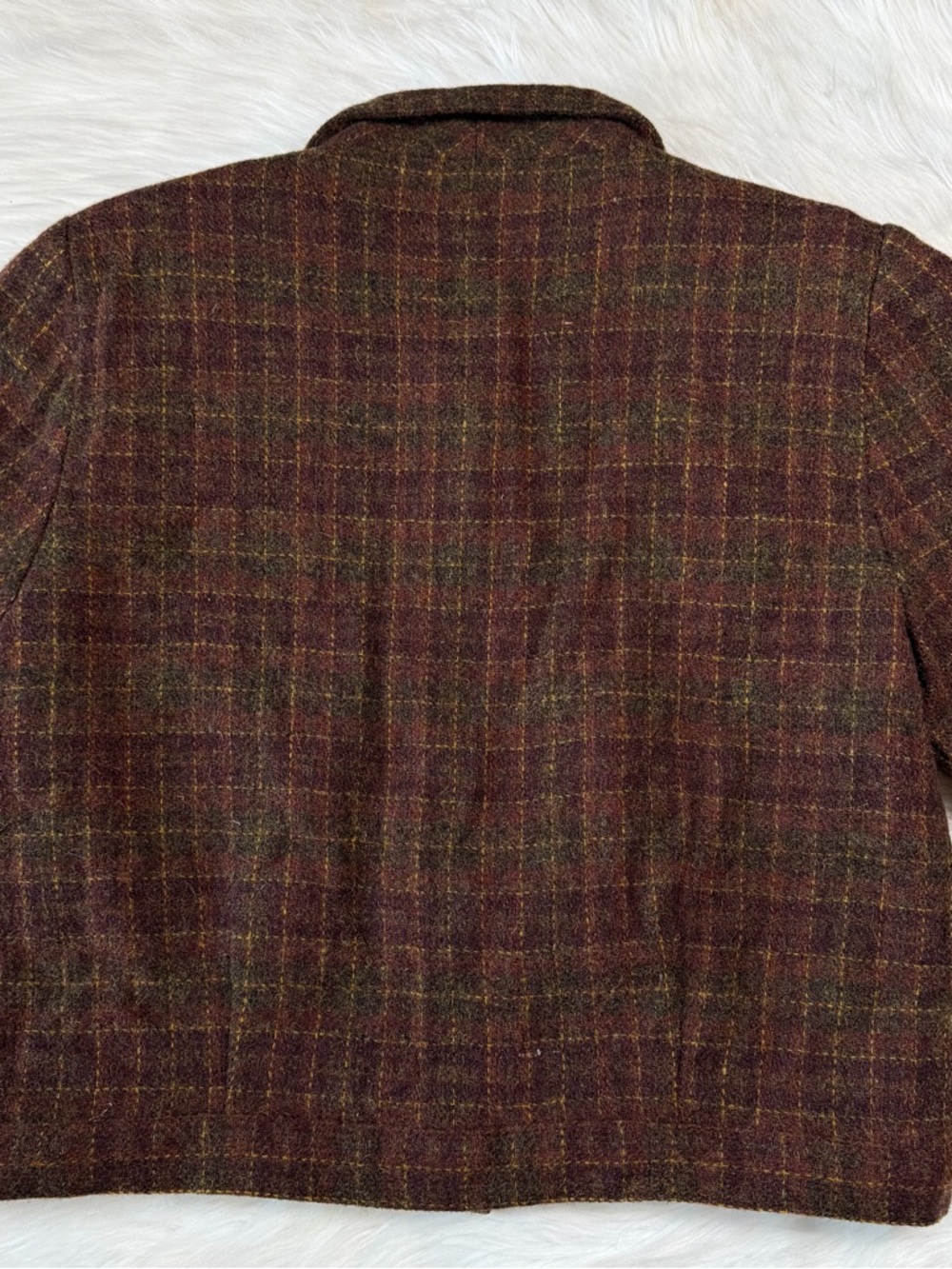 Vintage Bridgwater Classics‎ Plaid 100% Wool Jacket - Picture 5 of 7